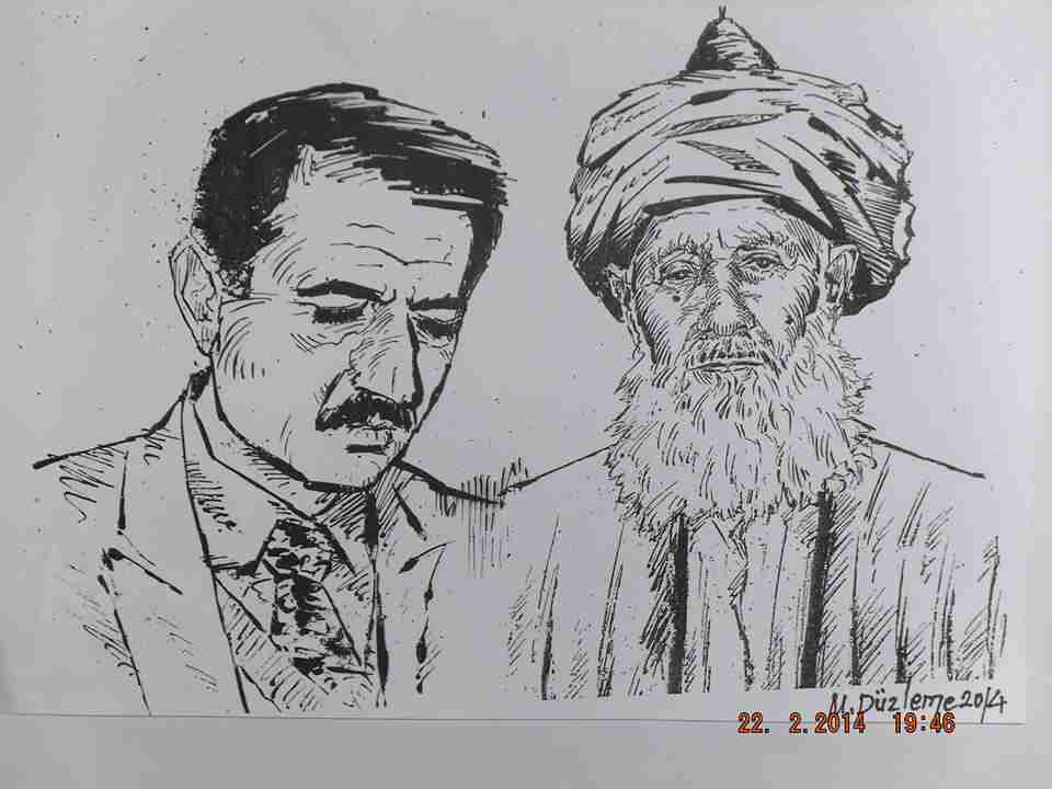 Halef -selef ... Mana yolunun müdavimleri...Dedesi Mustafa Baba ile