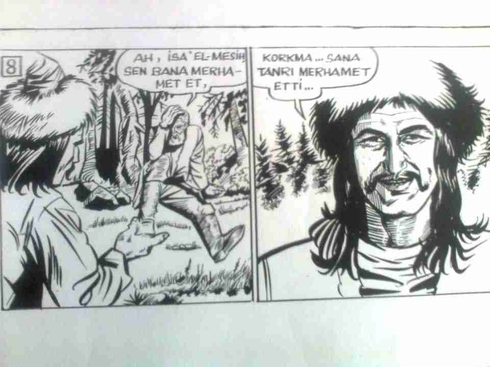 Yıl1976--Ortadoğu Gazetesi--Adsız Bozkurtlar--Yazan ve çizenMustafa Düzleme